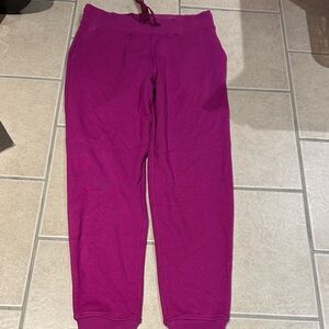 UGG Womens Magenta Jogger Sweatpants sz Small Good Condition